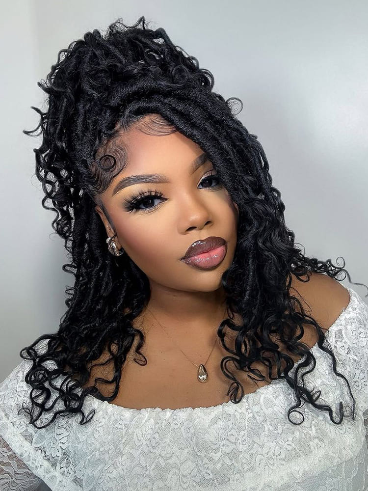 Afro Kinky Bulk Hair Bundles Updo