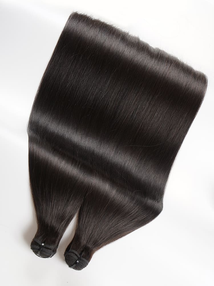 Straight Double Drawn Human Hair