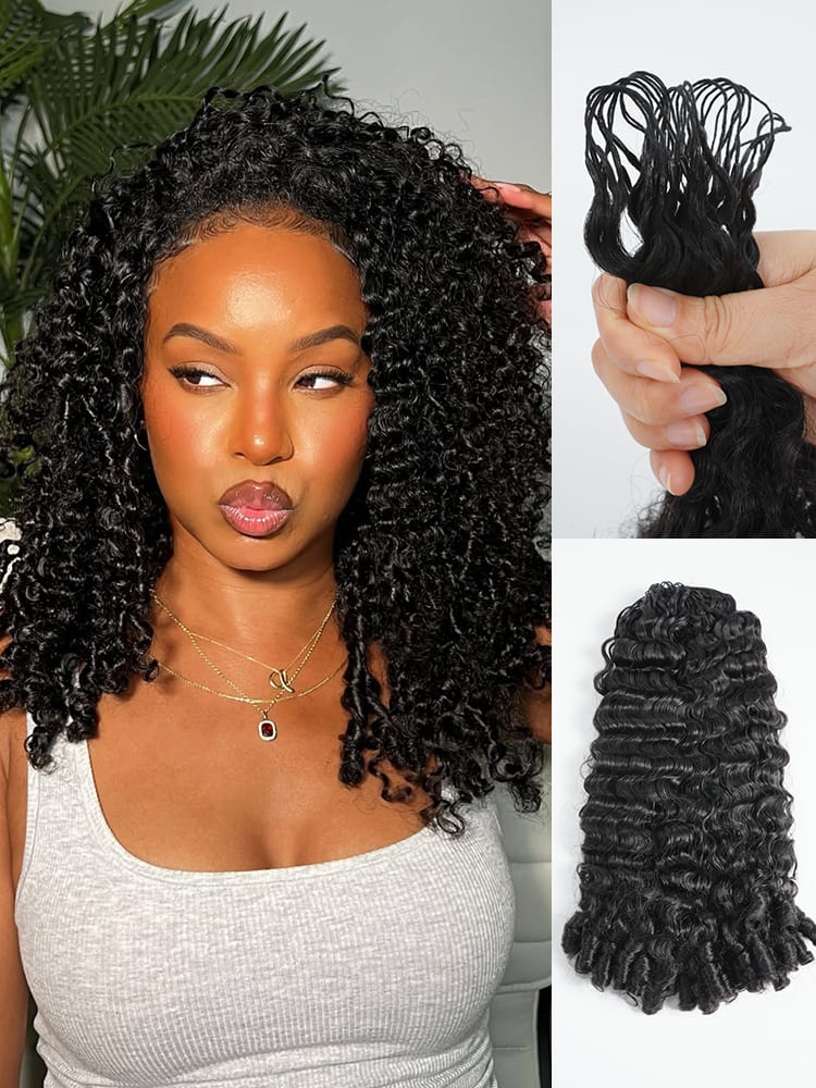 Burmese Curly Crochet Hair
