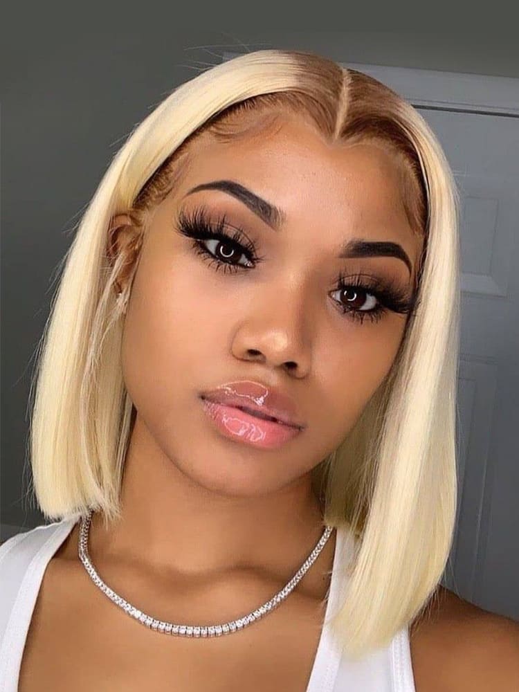 Blunt Cut Lagos Hairline Bob Wig