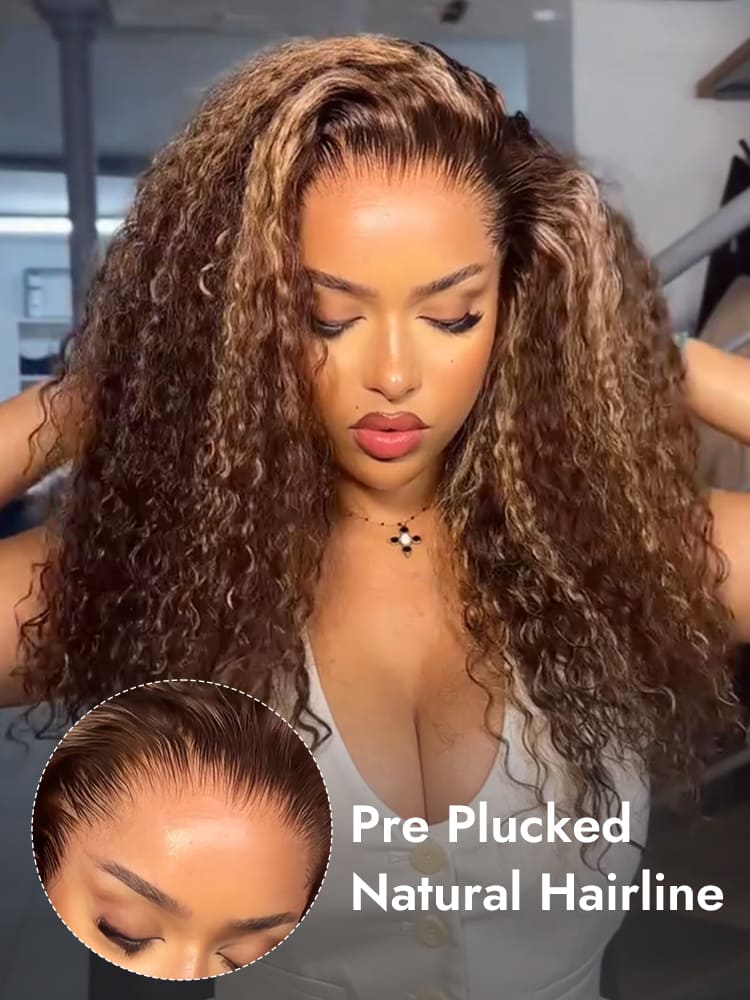 Highlight 360 Wig  With Natural Hairline
