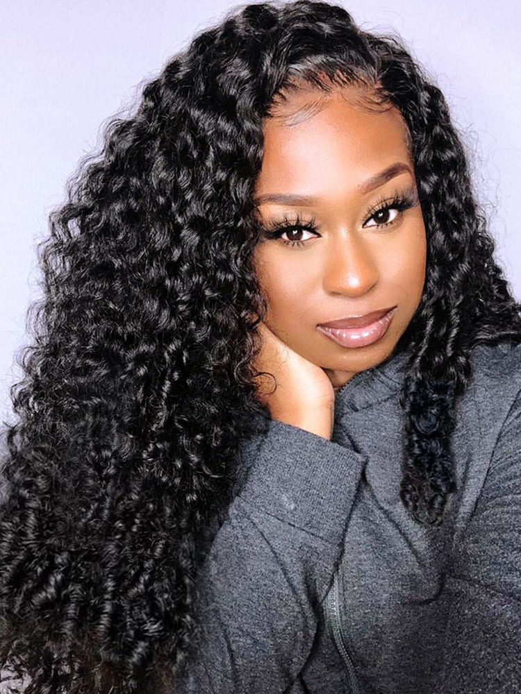 Bouncy Burmese Curly Glueless Wig