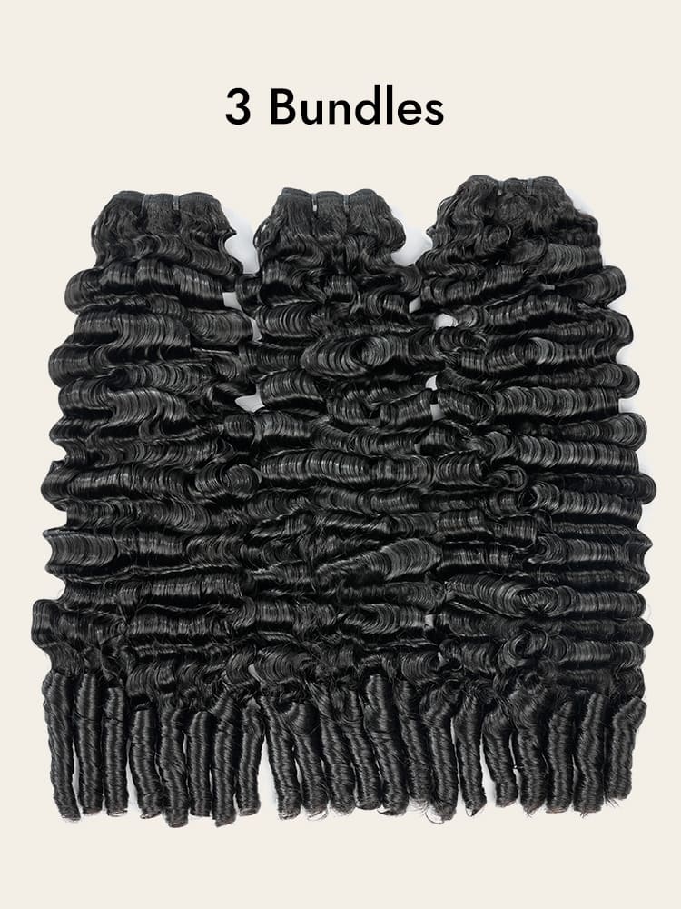 3 Bundles Bermese Curly Hair