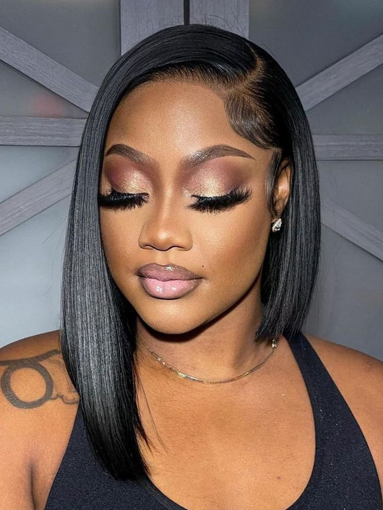 Asymmetrical Bob HD Lace Wig