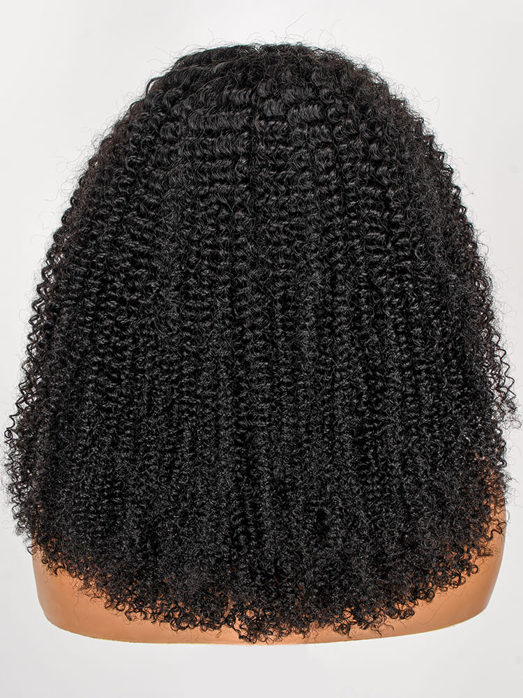 Afro Kinky Curly V Part Wig