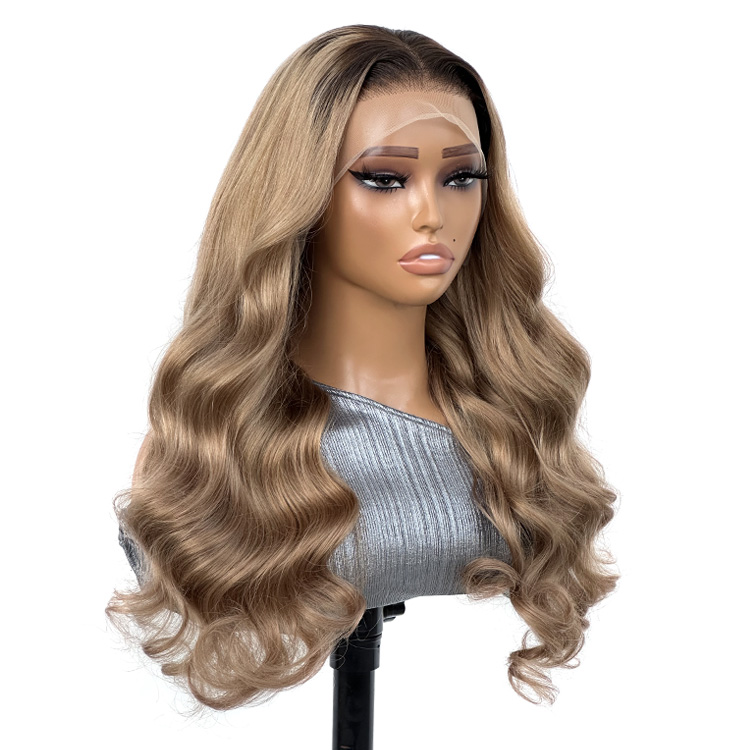 natural ash brown hair wigs