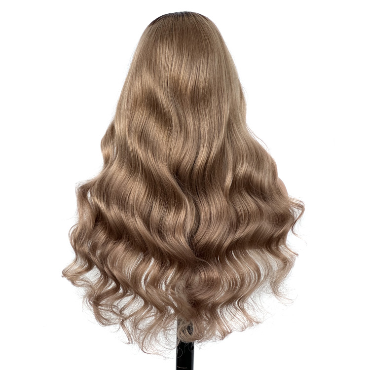 ash brown ombre wigs