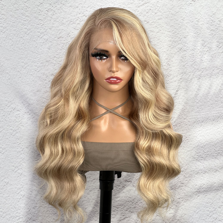 balayage blonde highlights