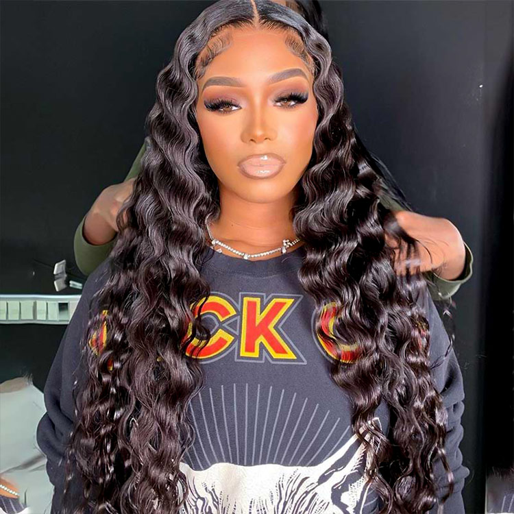 Crimp Hair Style