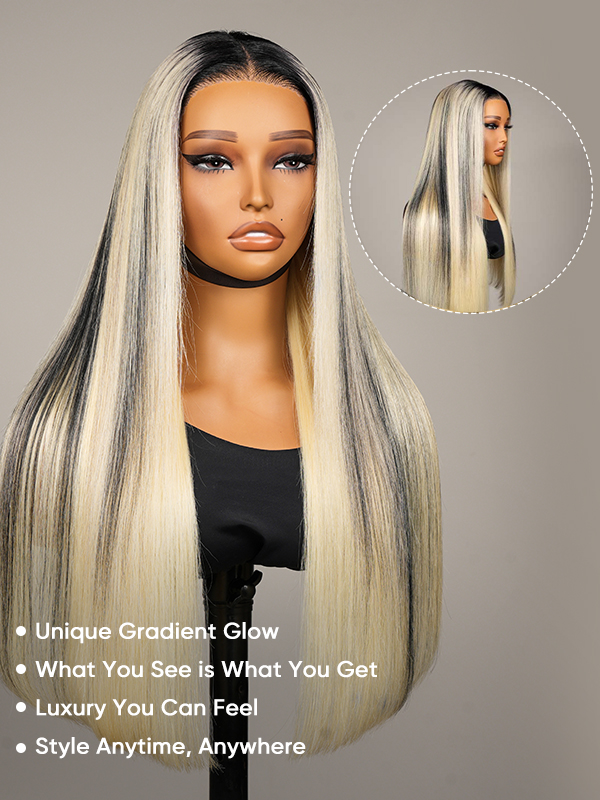 blonde wig human