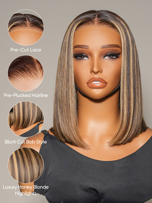 Blunt Cut Bob Wig