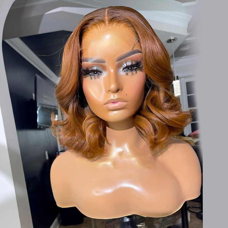 Golden Brown Bob Wigs