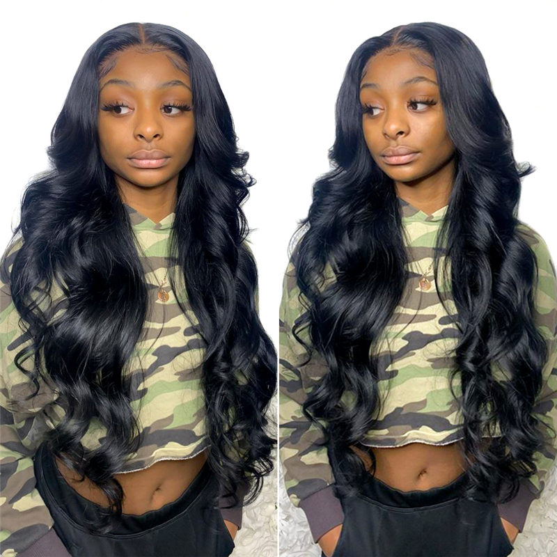 Body Wave 6*6 Fake Scalp Wigs