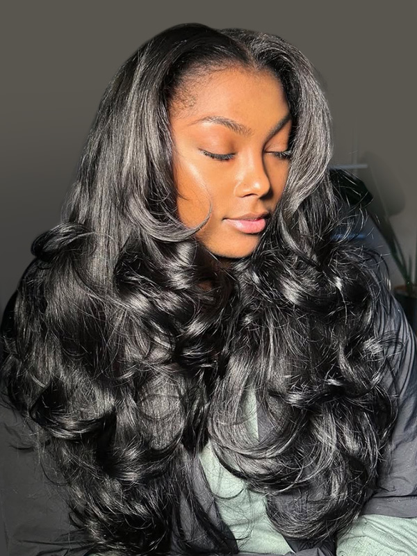body wave 250 density wig