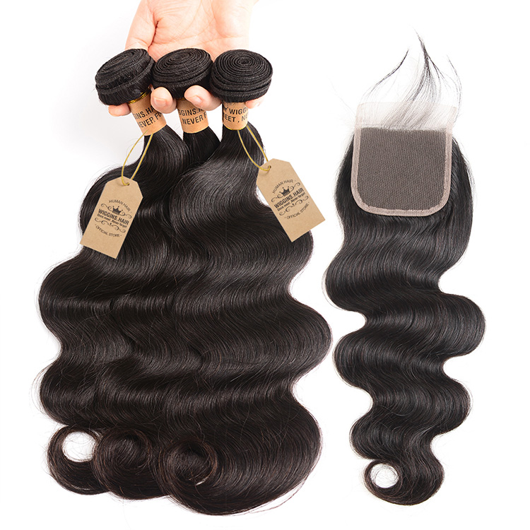 body wave bundles with closure