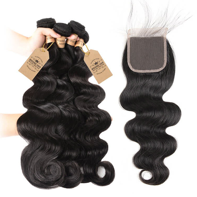 body wave bundles with closure