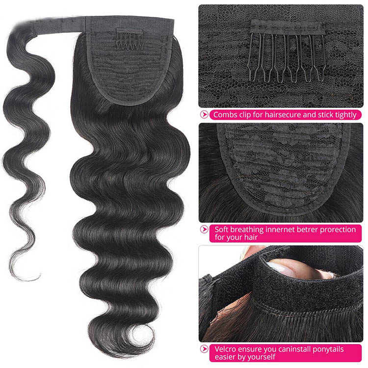 Body Wave Hair Ponytail