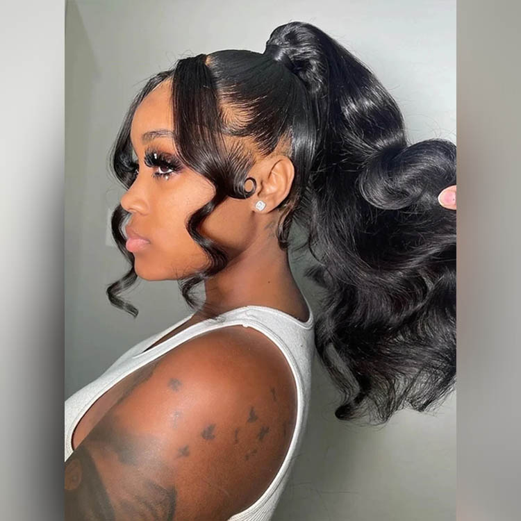 Body Wave Hair Ponytail