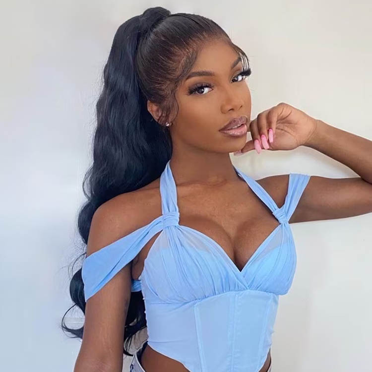 Body Wave Hair Ponytail
