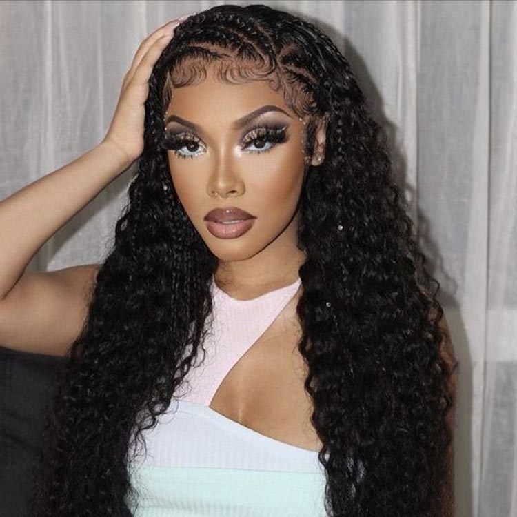 braid lace wig