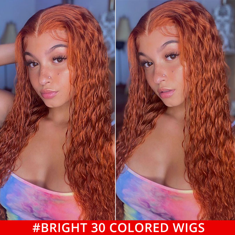 Bright 30 Colored Lace Front Wigs