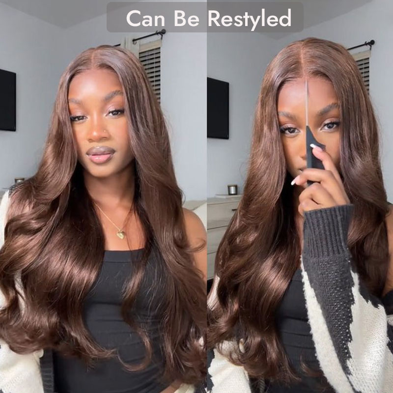 6x8 lace closure wear to go brown wig