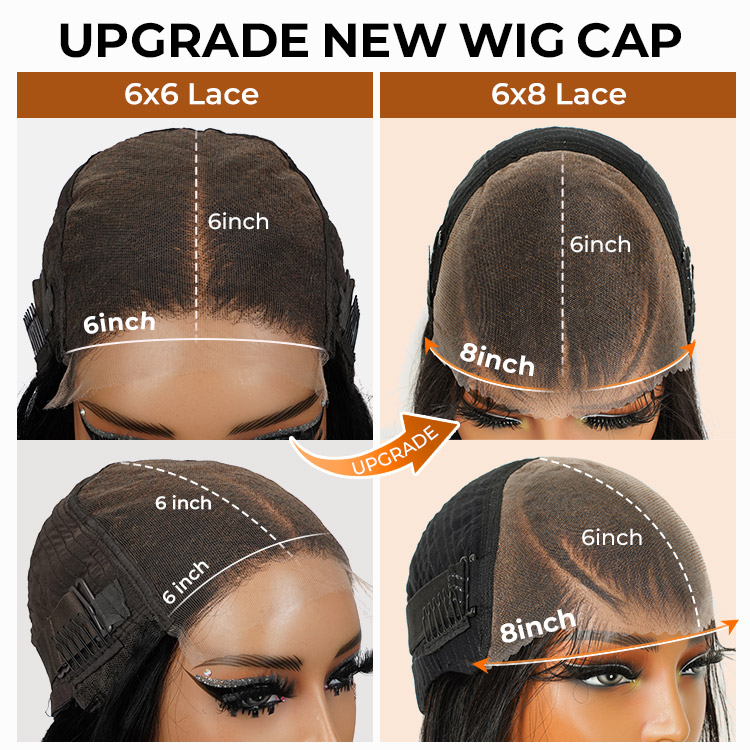 brown straight wig ready to go 