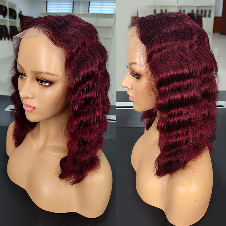 Big Deep Wave Bob Wigs
