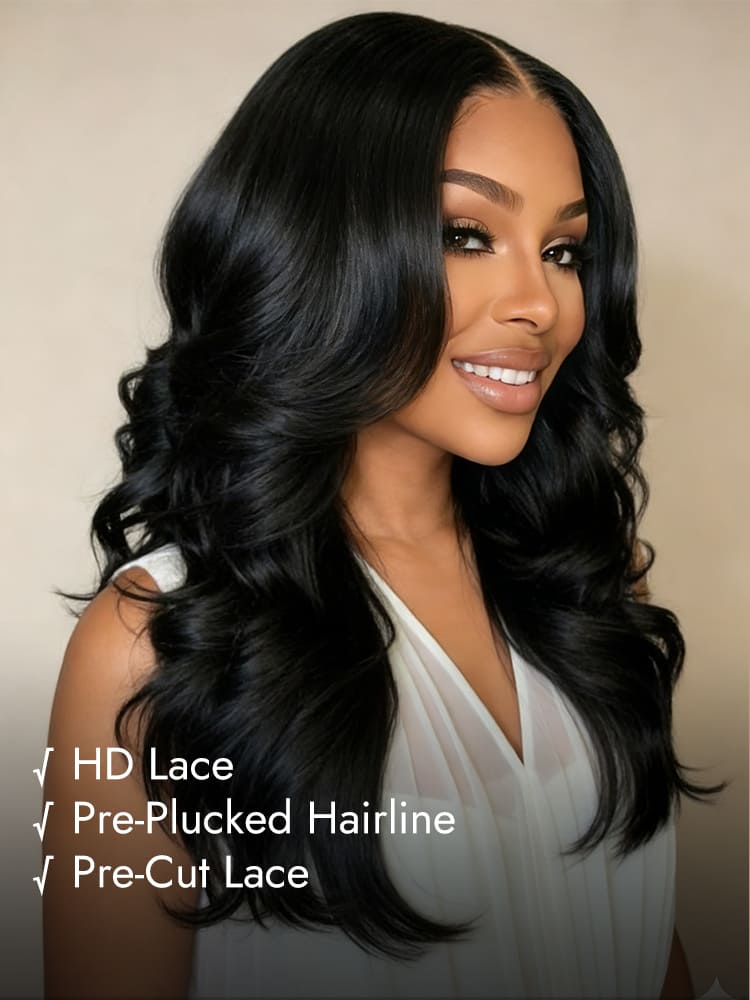 Butterfly Layered 7x4 HD Lace Front Butterfly Layered Wig