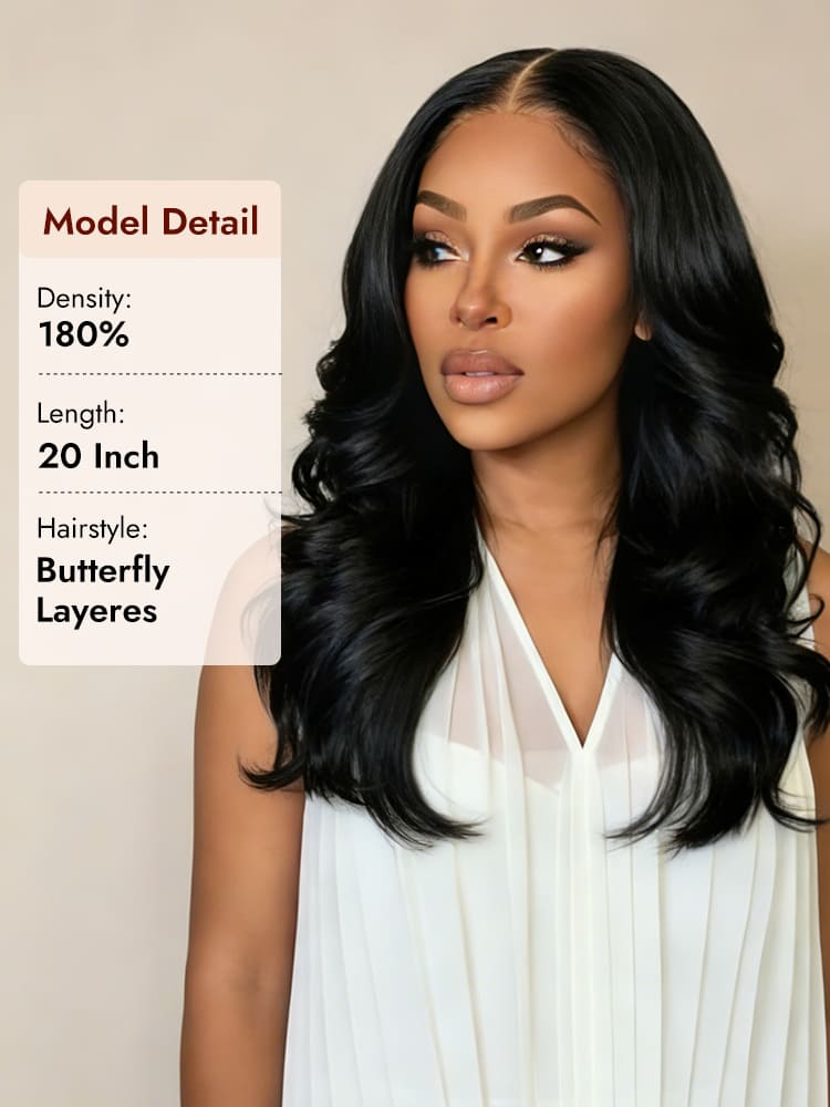 Butterfly Layered Body Wave Hair Wig