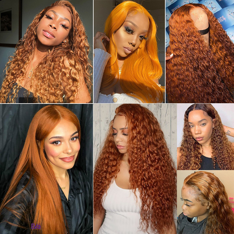 Colored Lace Front Wigs