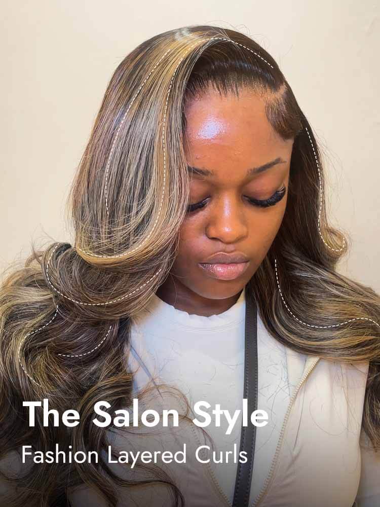 13x4 Lace Frontal Wig Balayage 