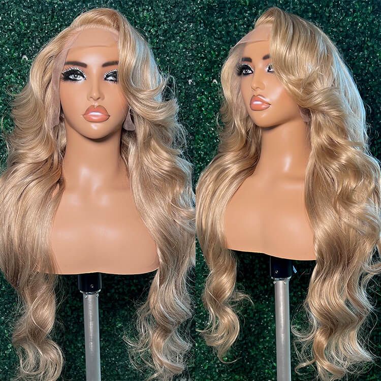 Cool Champagne Blonde Hair