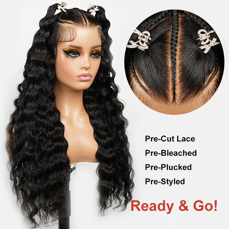 pre-styled ready to go wigs