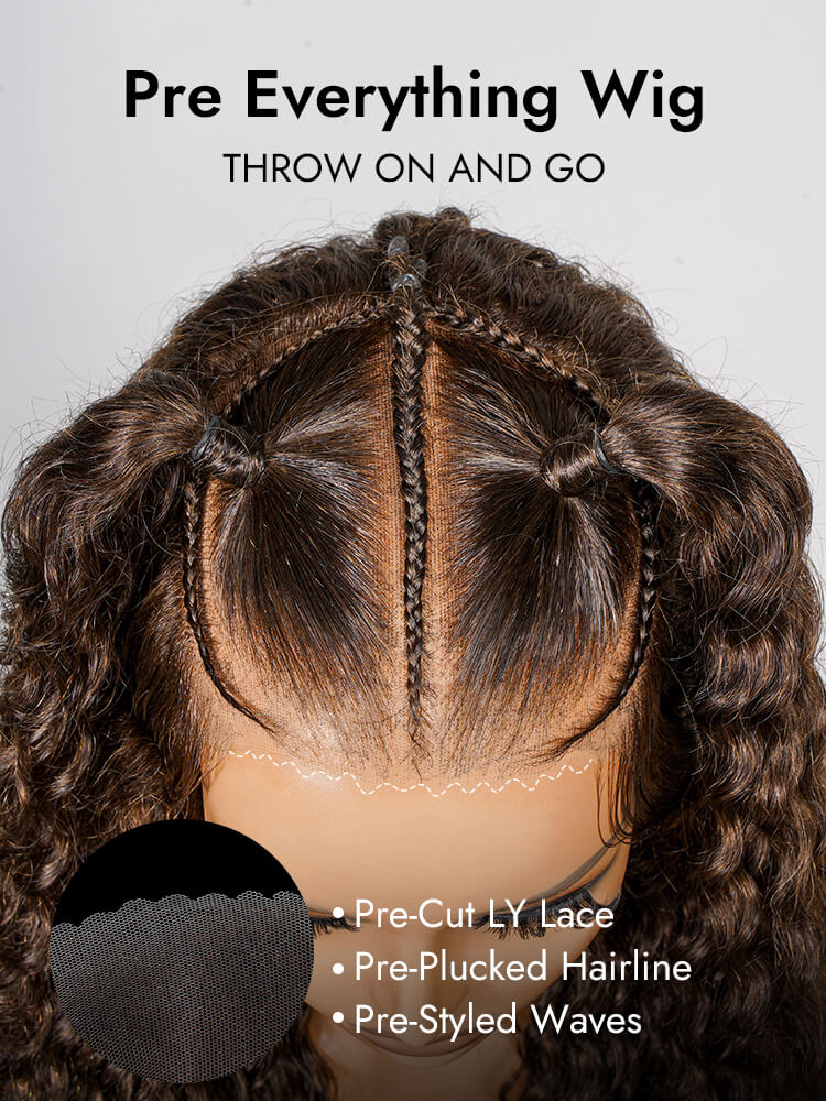 Pre Braided 13x6 Lace Front Wig