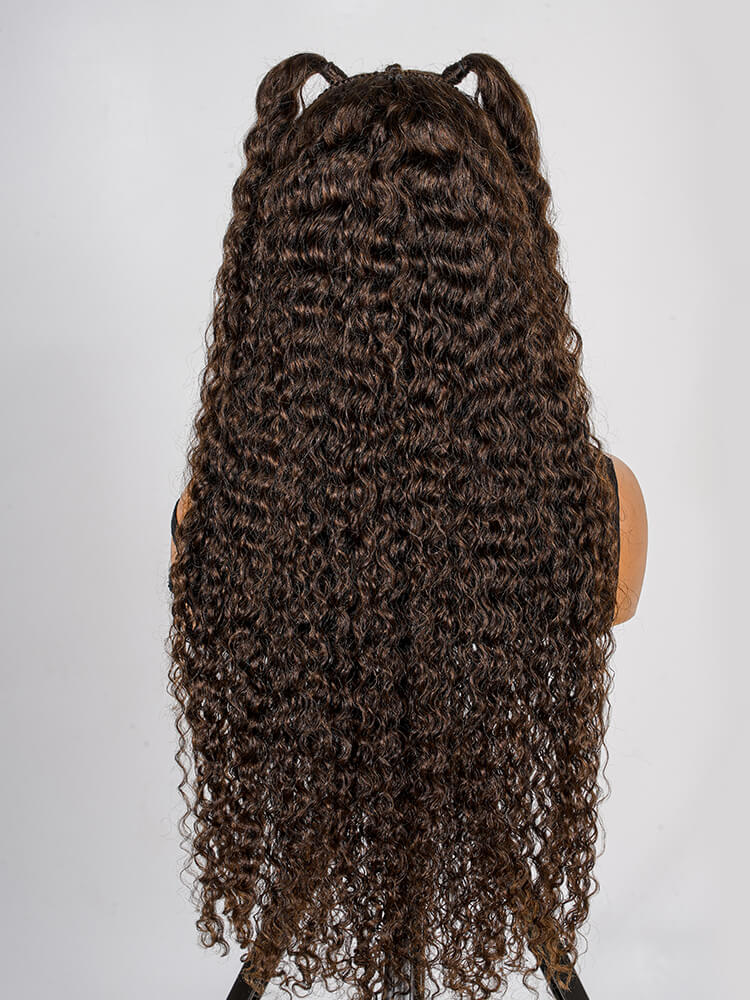 Pre Styled Curly Lace Frontal Wig