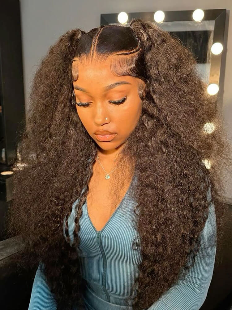 Pre Styled Curly Hair Wig
