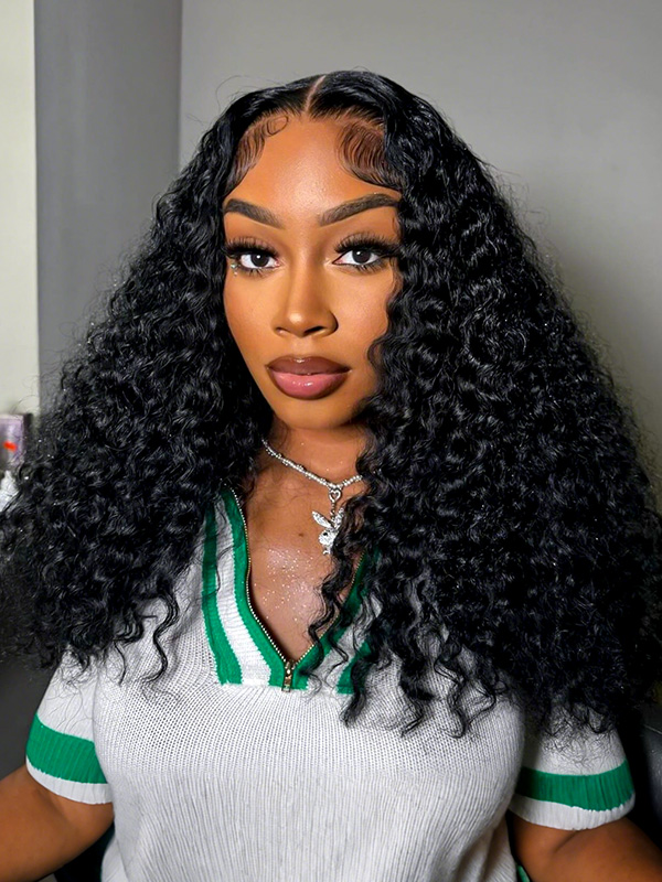 curly 250 density wig