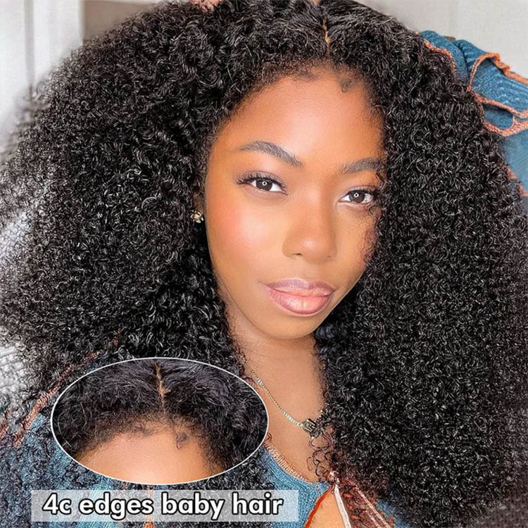 curly 4c edge wigs