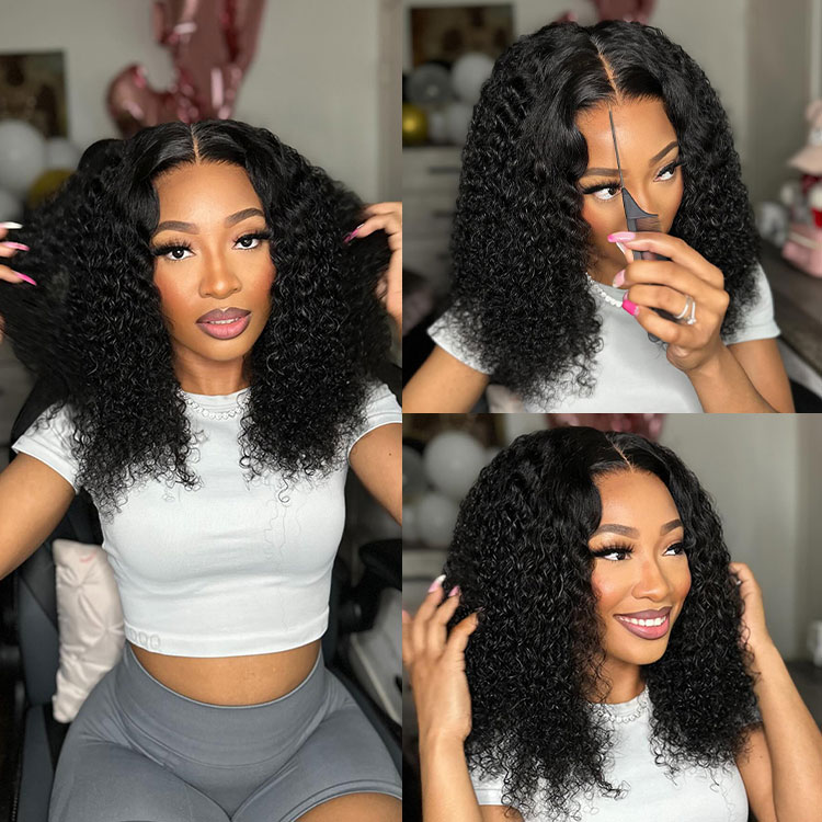 curly full human hair wigs