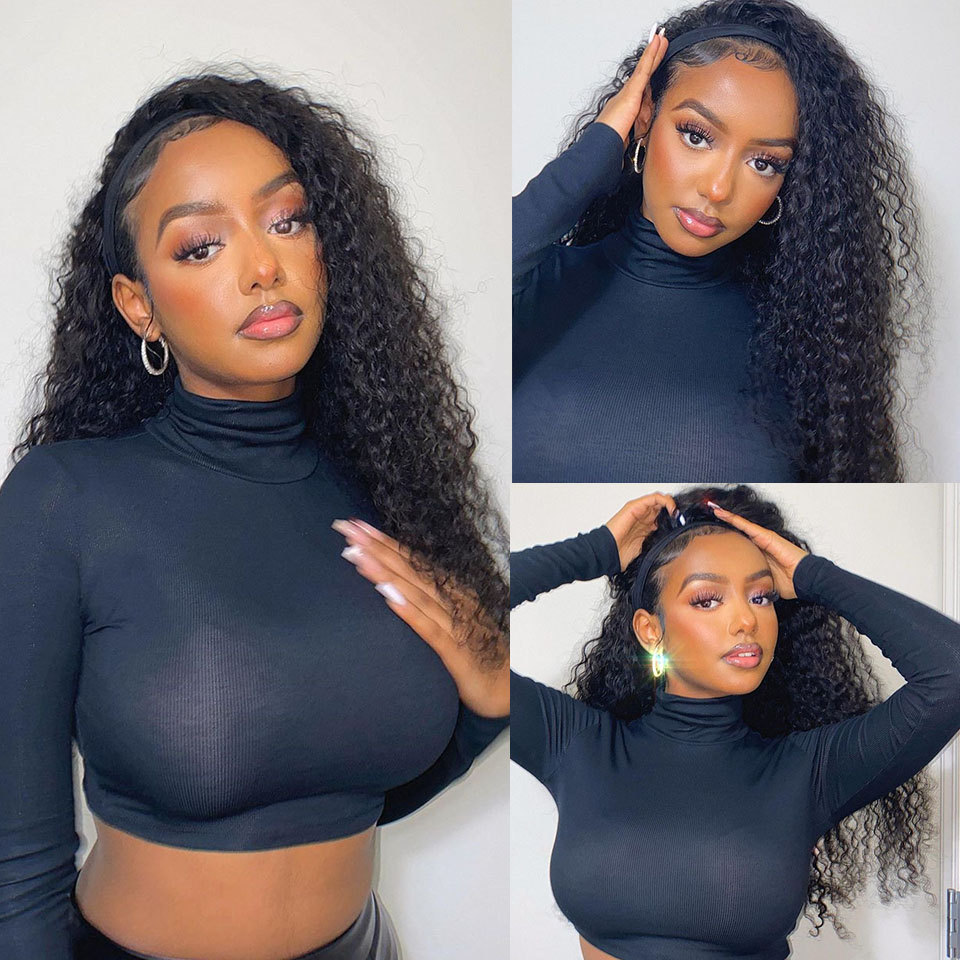 curly half wigs