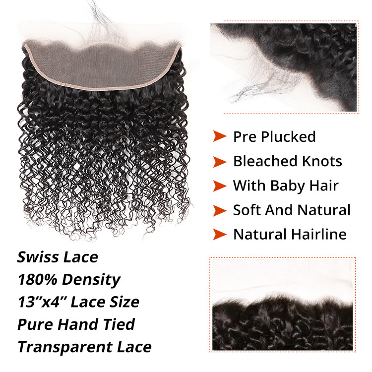 Curly Lace Frontal