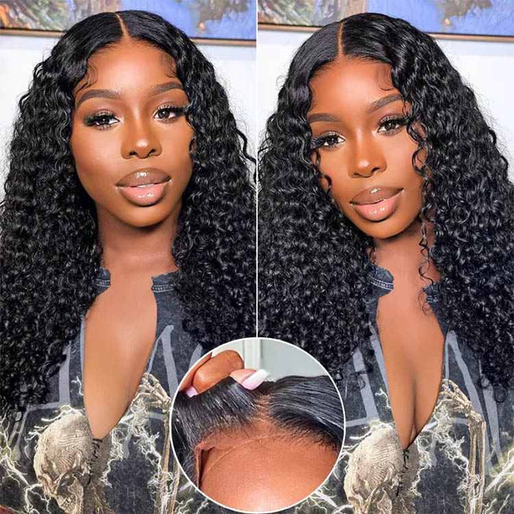 curly closure wigs