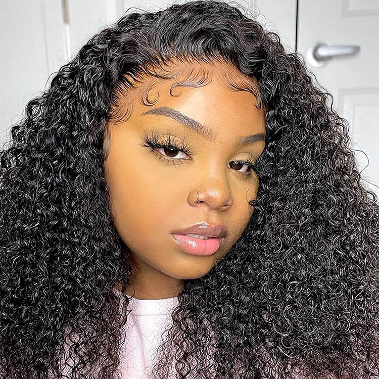 curly closure wigs