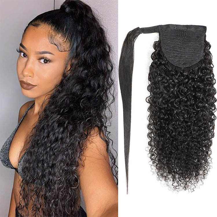 Curly Hair Ponytail