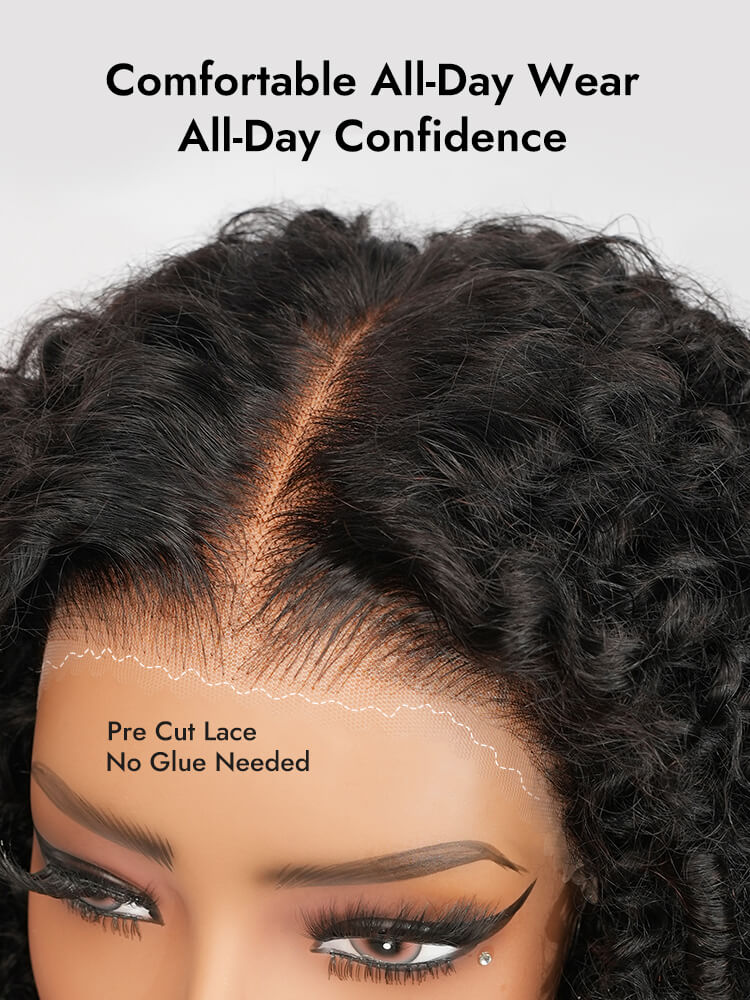 Ready And Go Curly Glueless Wig 