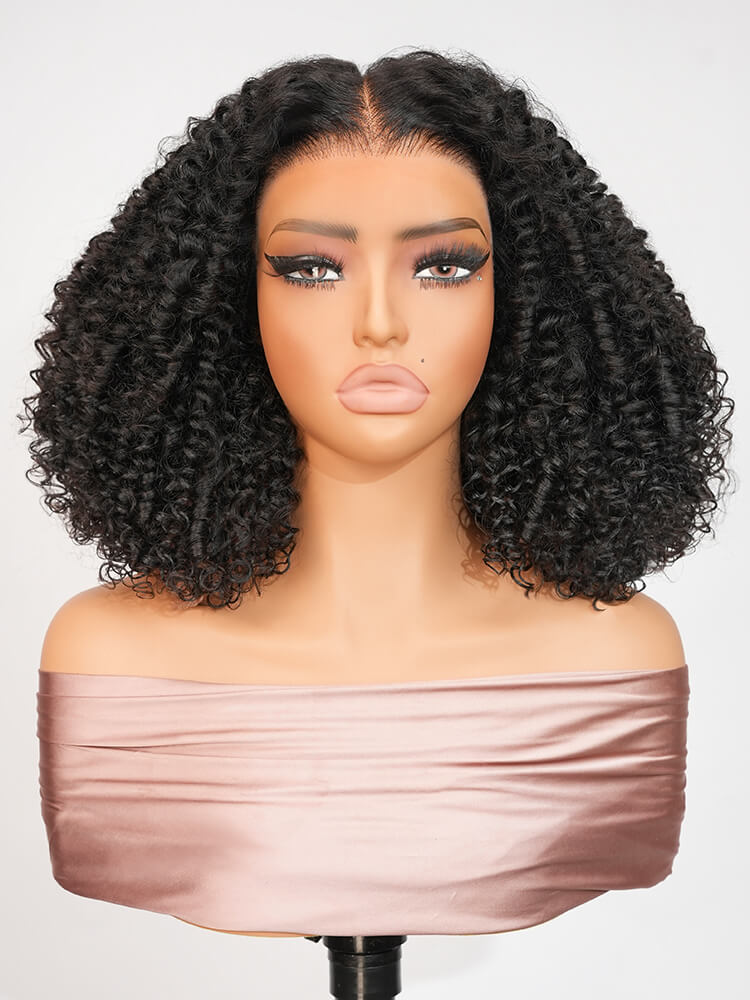 5x7 curly ready to go lace cosure wigs