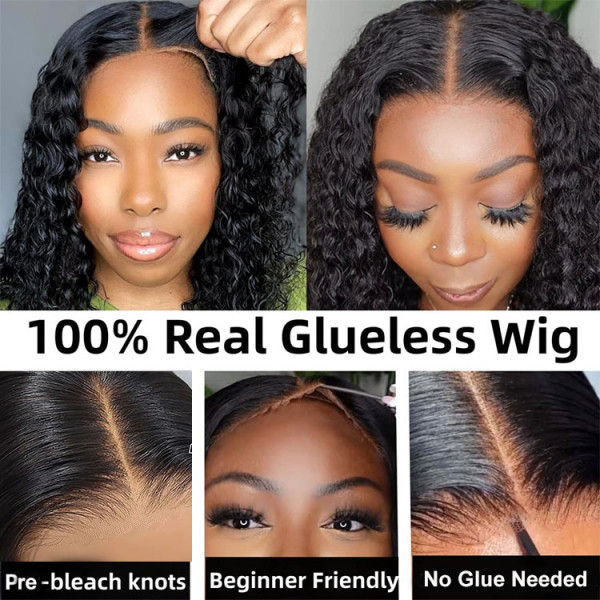 Ready And Go Wig-Glueless Deep Wave New Upgraded Wigs - Wiggins Hair