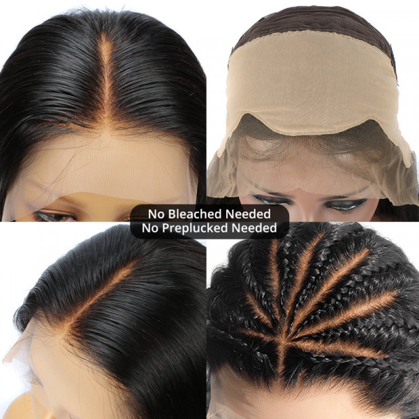 Transparent 13x4 13x6 Lace Front Human Hair Wigs Brazilian 360 Straight  Lace Frontal For Women PrePlucked 4x4 5x5 Closure Wig|Human Hair Lace Wigs|  AliExpress | Body Wave Lace Front Wig Human Hair
