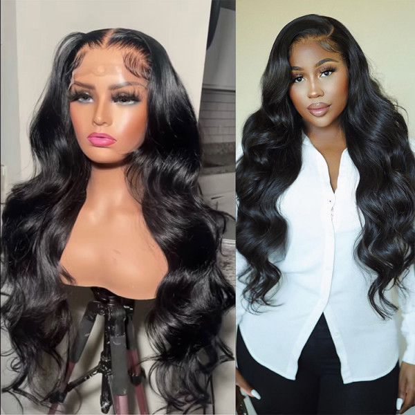 Body Wave 13*6 Lace Front Wig 180%-250% Wet And Wavy Hair Lace Wig - Wigginshair